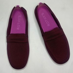 ROTHYS like new with Box THE DRIVER LOAFER size 10